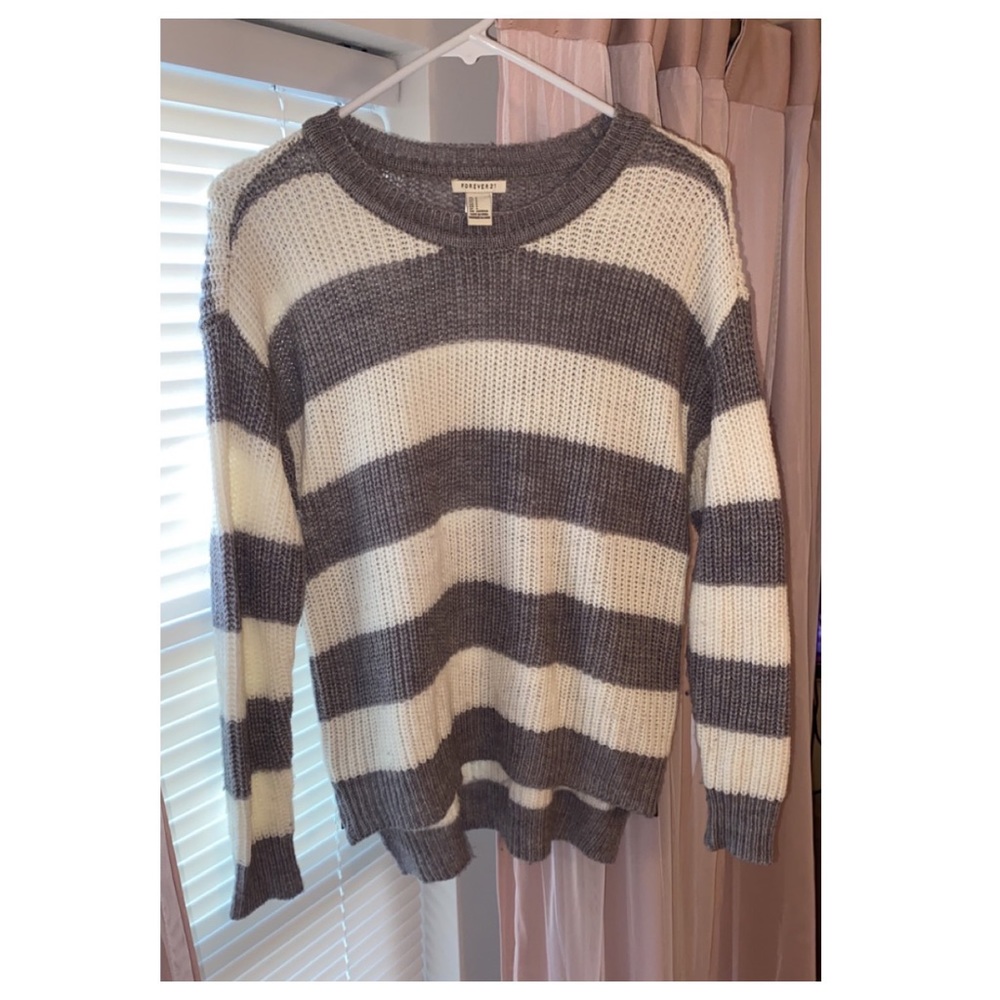 Forever 21 stripped sweater